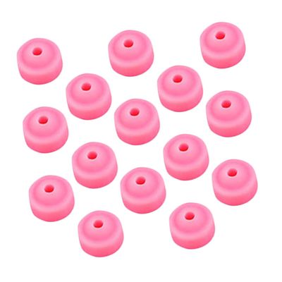 WOONEKY 15pcs Silicone Nail Drill Covers Dustproof Caps for Nail Drill Tips Durable Collectors for Manicure Tools Tailored Fit for Optimal Functionality and
