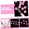 WOONEKY 15pcs Silicone Nail Drill Covers Dustproof Caps for Nail Drill Tips Durable Collectors for Manicure Tools Tailored Fit for Optimal Functionality and view 3