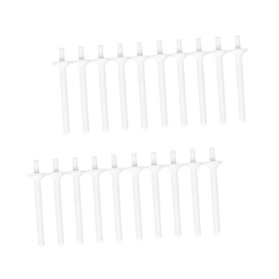HAPINARY 20pcs Professional Waxing Kit Nose Hair Sticks Plastic Wax Wand Safe for Skin