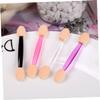 Gogogmee 50Pcs Dual-Sided Disposable Eyeshadow Applicator Brush Set for Women Convenient Eye Makeup Tool Soft Sponge Tips for Travel and Daily Use view 4