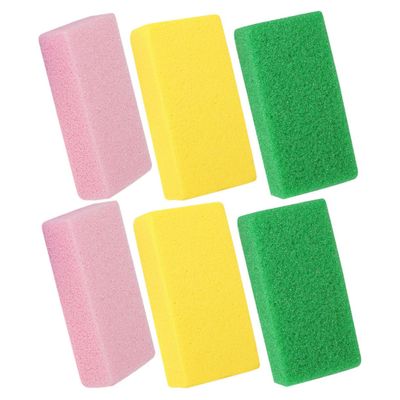 BIUDECO 6Pcs Multi Functional Pumice Stone for Feet Professional Foot Scrubber Tool for Dead Skin Removal Durable Comfortable to Use