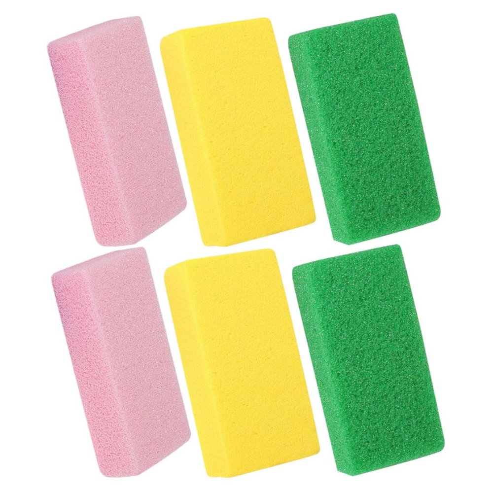 BIUDECO 6Pcs Multi Functional Pumice Stone for Feet Professional Foot Scrubber Tool for Dead Skin Removal Durable Comfortable to Use