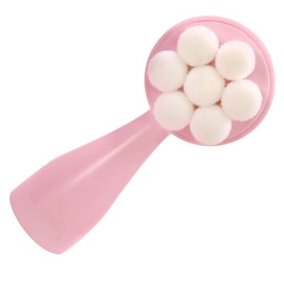 AUTSUPPL Manual Facial Cleansing Brush Soft Scrubbing Tool for Deep Cleaning Ergonomic Handle for Comfortable Grip for All Skin Types Household Face Care