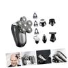 CTIRCHIU 1 Set Rechargeable Electric Razor with Six Heads Beard Shaver for Men USB Charge Convenient Washable Design Durable Material for Precision Grooming view 4