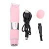 TARSHYRY 2 in 1 Electric Body Hair Trimmer for Women, Cordless Rechargeable Electric Bikini Trimmer, Lady Epilator Razors for Legs Armpit (Pink) view 1