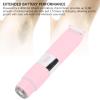 TARSHYRY 2 in 1 Electric Body Hair Trimmer for Women, Cordless Rechargeable Electric Bikini Trimmer, Lady Epilator Razors for Legs Armpit (Pink) view 4