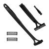 Detachable Manual Shaver For Men With Three Layer And Folding Handle Comfortable Grip For Efficient Grooming view 1