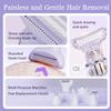 TARSHYRY 5 in 1 Bikini Trimmer for Women, Wet Dry Electric Razors for Shaving, Waterproof Cordless Rechargeable Pubic Hair Trimmer with Replaceable Heads LED Display for Arms Legs Underarms view 3