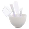 Ipetboom 1 Set DIY Silicone Face Mask Mixing Bowl Set with Brush and Spoon for Clean Application Spa Even Mask Application and Efficient Preparation for Women view 1