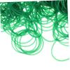 Gadpiparty High Elasticity Green Rubber Bands 1 lb Heavy Duty Hair Ties for Toddlers Office School DIY Crafts Sturdy Elastic for Braid and Binding Papers view 1