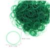 Gadpiparty High Elasticity Green Rubber Bands 1 lb Heavy Duty Hair Ties for Toddlers Office School DIY Crafts Sturdy Elastic for Braid and Binding Papers view 2