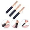 Beaupretty 3pcs Double Sided Foot Scraper with Sturdy Handle Portable Foot Grinding Tool for Home Pedicure Use Black view 3