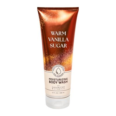 Bath and Body Warm Vanilla Sugar Moisturizing Body Wash - 10 Oz
