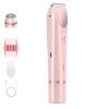 Easepicks 2-in-1 Women's Electric Shaver & Bikini Trimmer, Rechargeable Waterproof Razors, Underarms Bikini Line Painless Hair Removal for Face, Wet/Dry Use Hypoallergenic Blades (Pink) view 1