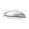 BIUDECO Professional Stainless Steel Nail Brush for Deep Cleaning Flexible Bristles for Manicure Kitchen Use Convenient Handheld Design for Odor Removal and Nail Care view 3