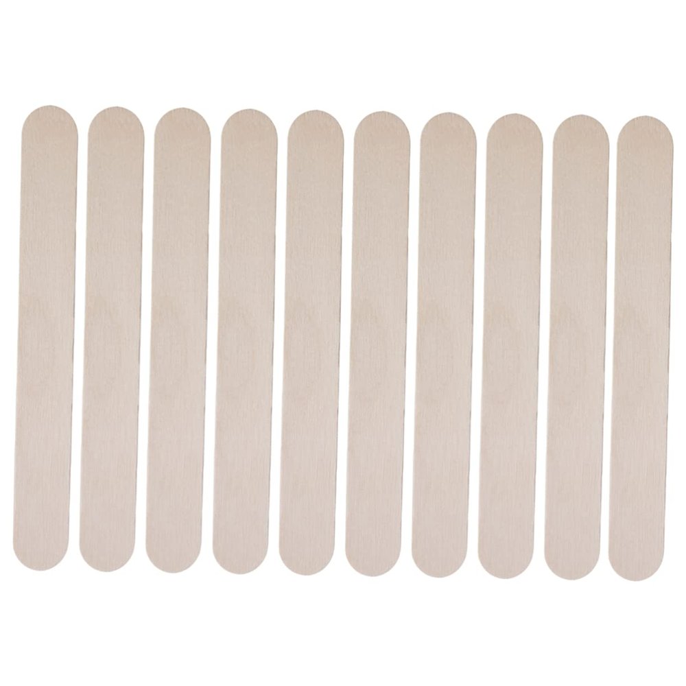 GALPADA 1Pcs Wooden Wax Applicator Sticks Hair Removal Wax Spatula Tongue Depressors Safe Durable for Salon Home Use for Smooth Application Versatile Waxing Supplies