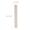 GALPADA 1Pcs Wooden Wax Applicator Sticks Hair Removal Wax Spatula Tongue Depressors Safe Durable for Salon Home Use for Smooth Application Versatile Waxing Supplies view 4