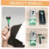 Outanaya 1 Set Safety Razor Kit for Men Ergonomic Handle Manual Shaving Tool for Precise Grooming Easy Replacement for Facial Hair Trimming and Grooming view 4