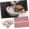 HAPINARY Hair Salon Perm Shoulder Pad Neck Tray for Perming Dyeing Hair Styling Reusable Portable for Stylist view 3