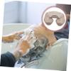 HAPINARY Hair Salon Perm Shoulder Pad Neck Tray for Perming Dyeing Hair Styling Reusable Portable for Stylist view 4