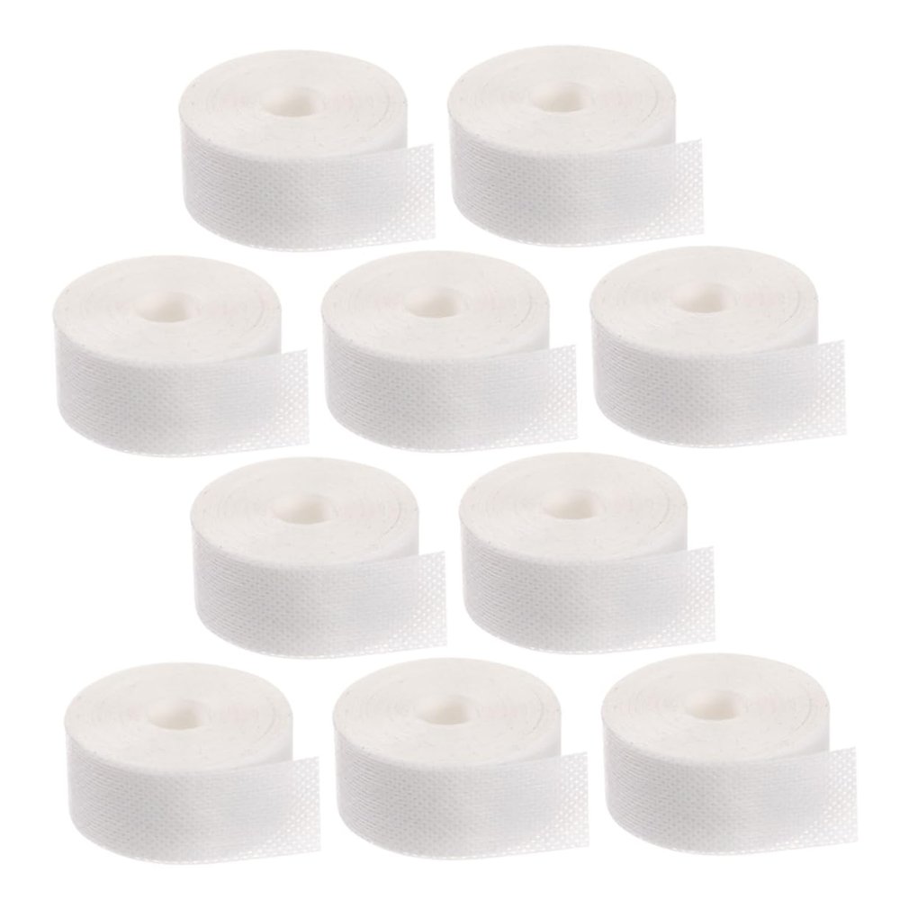 10pcs White Non Woven Collar Protectors for Dress Shirts Golf