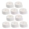 10pcs White Non Woven Collar Protectors for Dress Shirts Golf view 1