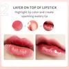 QBPPSSRY 5-Color Plumping Lip Glow Oil Set - Hydrating Cherry-Infused Lip Gloss, Non-Sticky Long-Lasting Moisturizing Lip Balm for Dry Lips, Transparent Shine Lip Plumper view 4