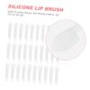 BIUDECO 30Pcs Silicone Lip Makeup Applicator Brush Travel Friendly Dual Head Lip Mask Lipstick Tool for Professional and Home Use Skin Friendly and Durable Design view 3