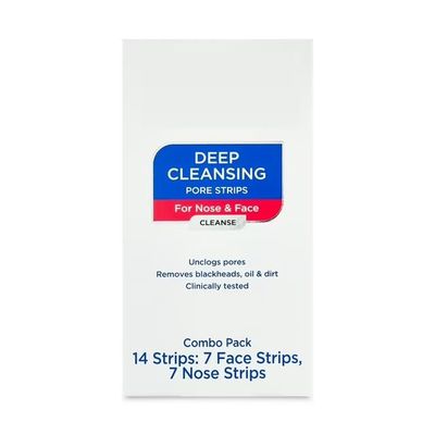 SEDLAV Deep Cleansing Pore Strips for Face Care Removal of Blackheads Oil & Dirt (14 Count of 7 Face Strips and 7 Nose Strips), Sticker