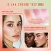 QBPPSSRY Blush pH Tinted Moisture Stick, Multi-Use Cream Blush Stick, Natural Nude Makeup for Cheeks, Eyes and Lips, Waterproof Natural Nude Makeup, Suitable for All Skin (3# Coral Orange) view 4