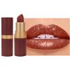 Dark Red Sparkling Glitter Lipstick, Long Lasting Shimmer Metallic Lipstick for Women Glitter Nude Waterproof Lip Gloss, Diamond Shiny Non-Stick Lipgloss Liptint Blam Lip Color labiales Makeup Gift-06 view 1