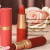Dark Red Sparkling Glitter Lipstick, Long Lasting Shimmer Metallic Lipstick for Women Glitter Nude Waterproof Lip Gloss, Diamond Shiny Non-Stick Lipgloss Liptint Blam Lip Color labiales Makeup Gift-06 view 3