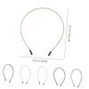 ARTSEWPLY 5pcs Elegant Retro Headband Thin Elastic Headbands for Women Boho Style Daily Headwear Accessory view 2