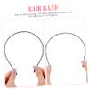 ARTSEWPLY 5pcs Elegant Retro Headband Thin Elastic Headbands for Women Boho Style Daily Headwear Accessory view 3