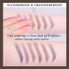 3 Pcs Waterproof Eyebrow Pencil Set,Gray Ultra Slim Eye Brow Pencil for Women with Brows Brush&Razor,Professional Brow Micro Retractable Long Lasting Gel Pen Shaping&Filling Brows Makeup - 02 view 4