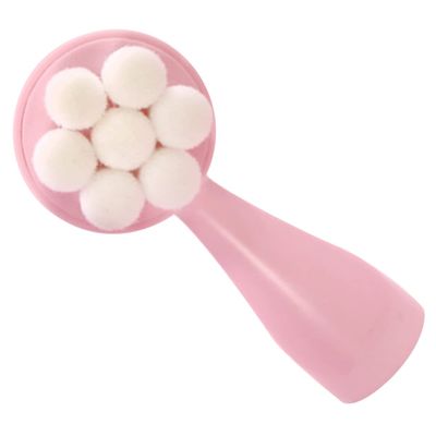 ARTSEWPLY Handhold Facial Brush Soft Scrubber with Dual Sided Design for Gentle Cleansing and Exfoliation for Home Use and Skin Types