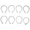BIUDECO 8pcs Chic Glitter Hairband Slip Headband for Boys and Girls Girls for Birthday Party view 1