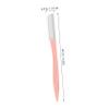 Ipetboom 3Pcs Pink Eyebrow Trimmer Set Plastic Handle Eyebrow Razors for Women Facial Hair Grooming Tools Safe Blades for Precision Trimming view 3