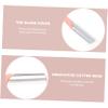 Ipetboom 3Pcs Pink Eyebrow Trimmer Set Plastic Handle Eyebrow Razors for Women Facial Hair Grooming Tools Safe Blades for Precision Trimming view 4