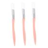 Beavorty 3Pcs Eyebrow Razor Durable Eyebrow Trimmers with Handle Portable Facial Hair Removal Tool for Home Use Safe and Shaping for Women Pink view 1