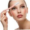 Beavorty 3Pcs Eyebrow Razor Durable Eyebrow Trimmers with Handle Portable Facial Hair Removal Tool for Home Use Safe and Shaping for Women Pink view 2
