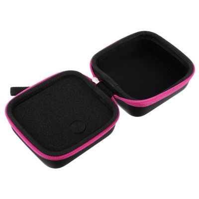 Ipetboom 9Grids Essential Oil Storage Case Essential Oil Pouch for Bottles Zipper Closure for Secure Travel Essential Oil Holder for Organizing Aromatherapy Vials