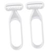 NIYANGLE 2pcs Women's Body Hair Trimmer Set Safe Armpit Eyebrow Shaver Blade Remover Tool for Smooth Shaving Portable Beauty Care for Women view 1