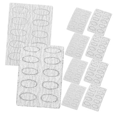 SOESFOUFU Nail File Replacement Sanding Discs 10 Sheets Electric Polishing Pads for Efficient Exfoliating and Dead Skin Removal Suitable for Manicure and Pedicure