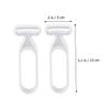 Healvian 2pcs Women's Eyebrow Trimmer Armpit Shaver Safe Precision Blade Hair Remover Tool for Body Hair Removal for Sensitive Skin Travel-Friendly Beauty Care view 2