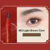 5Pcs Peel-off Eyebrow Tattoo Pencil - Waterproof Permanent Makeup with Pull Cord Mapping Easy Apply Long-Lasting Cosmetics (Red Paper-Light Brown Core) view 2