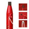 5Pcs Peel-off Eyebrow Tattoo Pencil - Waterproof Permanent Makeup with Pull Cord Mapping Easy Apply Long-Lasting Cosmetics (Red Paper-Light Brown Core) view 3