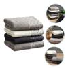 DEARMAMY 4Pcs Cotton Face Cleansing Towels Soft Absorbent Household Facecloths Random Colors for Bath Spa Gym Daily Use Durable view 4