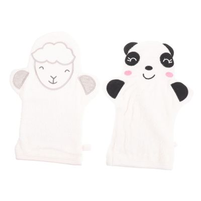 FOMIYES 2Pcs Cartoon Bathing Gloves for Exfoliating Shower Mittens Comfortable Skin Cleaning Accessory for Gentle Exfoliation and Massage for Bath Essentials
