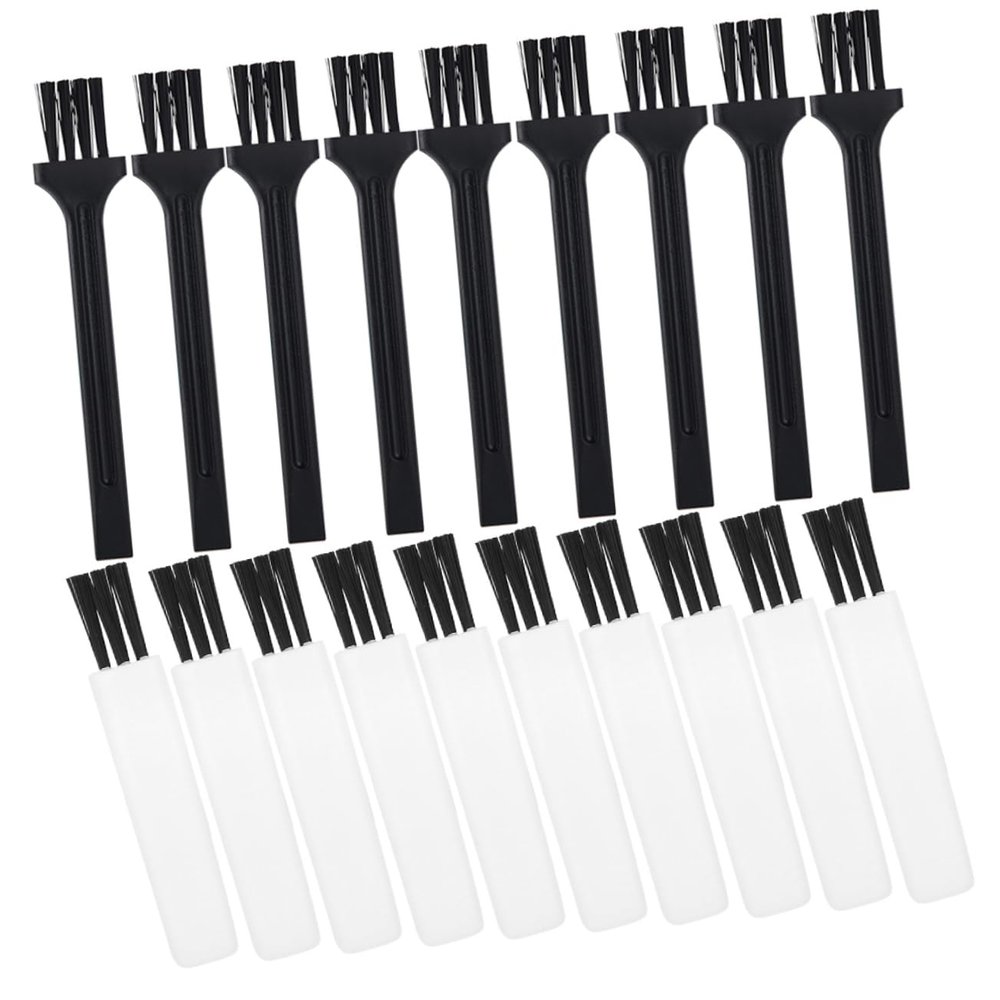 Beaupretty 30PCS Mini Cleaning Brush Set for Electric Shaver Hair Clipper and Beard Trimmer Compact Grooming Tool for Men for Cleaning Gaps and Removing Hair